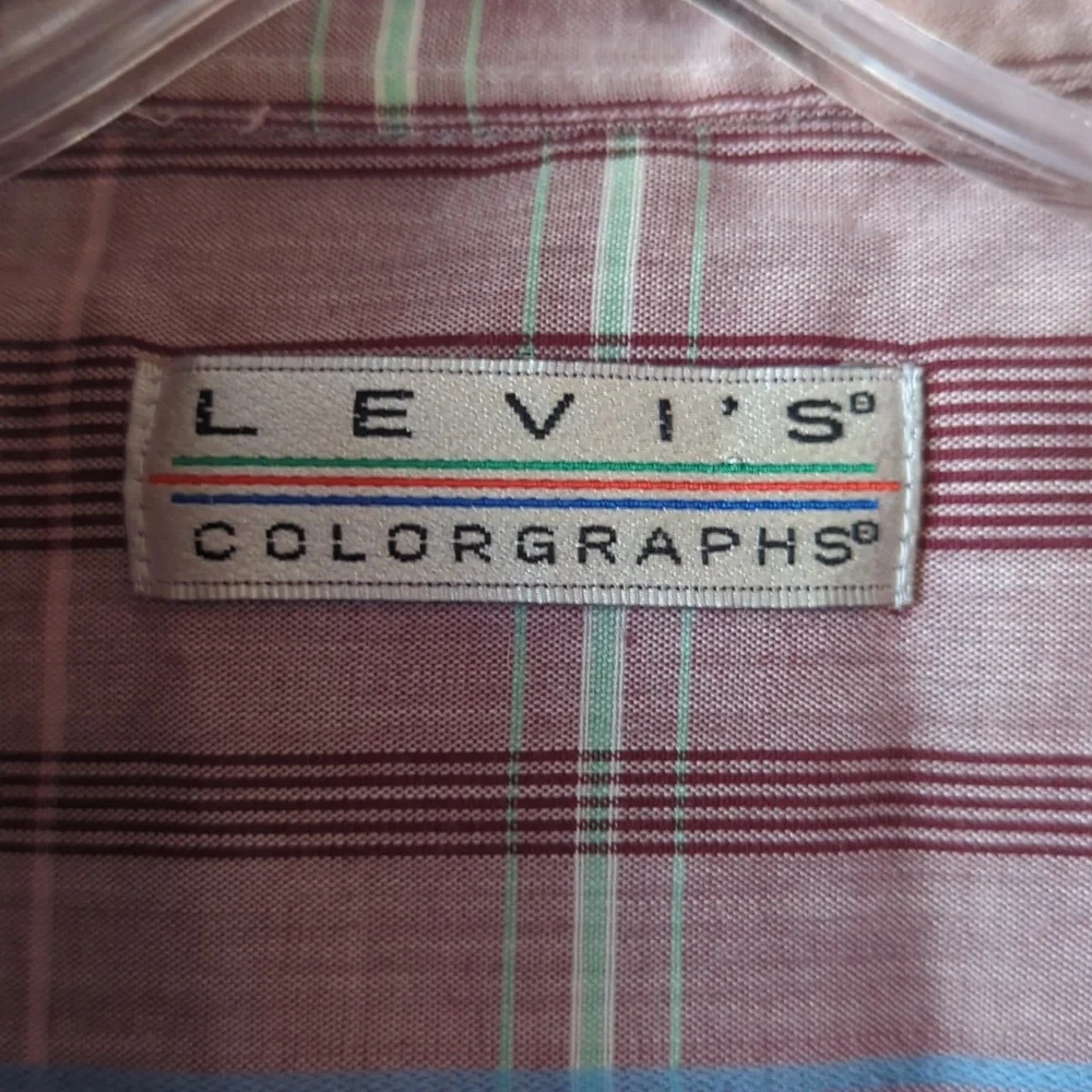 Levi's Colorgraphs Button Up